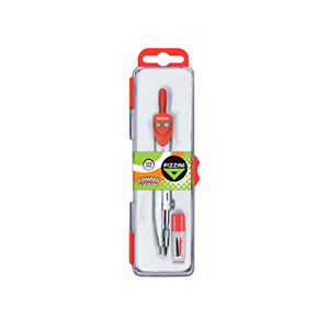 Compas Pizzini linear art.122 metal lapiz - Megaoffice