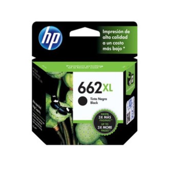 Cartucho Hp 662 negro xl