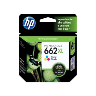 Cartucho Hp 662 color xl