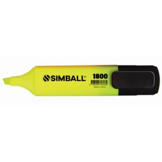 Resaltador Simball 1800 amarillo