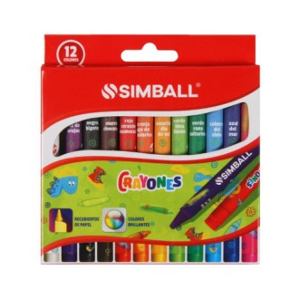 Crayones Simball x 12 cortas