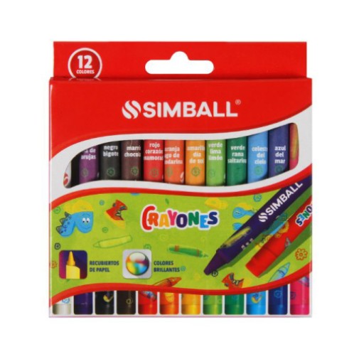 Crayones Simball x 12 cortas