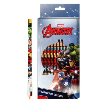 Pinturitas x 12 largos avengers