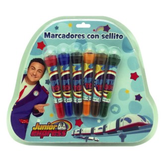 Resaltadores blow pen x 6 con sellos topa