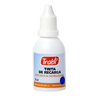 Tinta Trabi para marcador pizarra negro