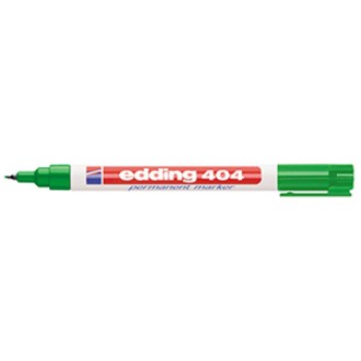 Marcador Edding 404 permanente punta 0.75mm verde