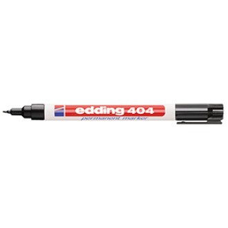 Marcador Edding 404 permanente punta 0.75mm negro