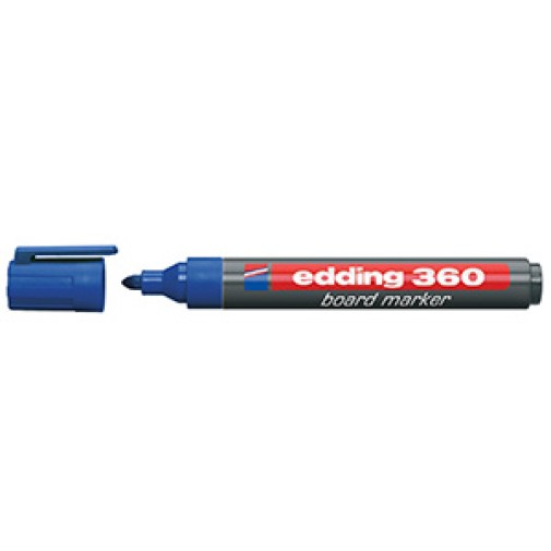 Marcador Edding 360 para pizarra azul
