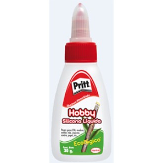 Adhesivo pritt silicona liquida transparente 30 gr