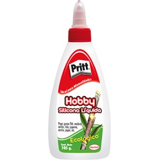 Adhesivo pritt silicona liquida transparente 105 gr