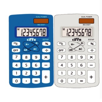 Calculadora Cifra b-37 dual 8 digitos libreta