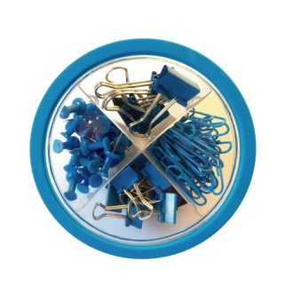 Kit de oficina - porta celulares azul - Hefter pop