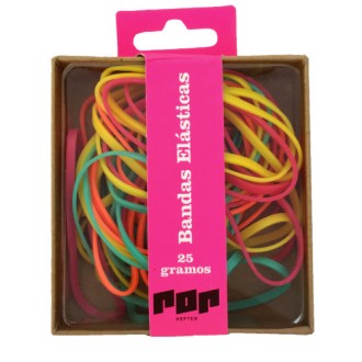 Caja bandas elasticas colores divertidos -. Hefter pop