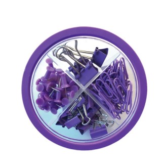 Kit de oficina - porta celulares violeta - Hefter pop