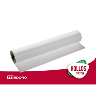 Rollo para plotter Medoro 80 grs 91.4 cm x 50 mts 2