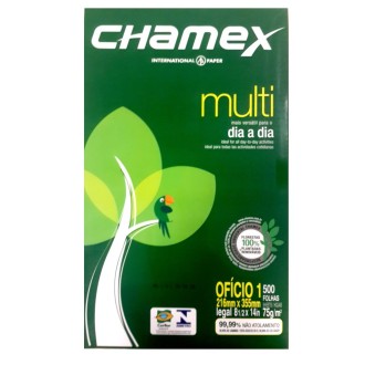 Resma Chamex 75 grs. oficio