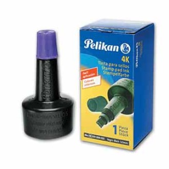 Tinta sellos Pelikan 4k 28 cc negro