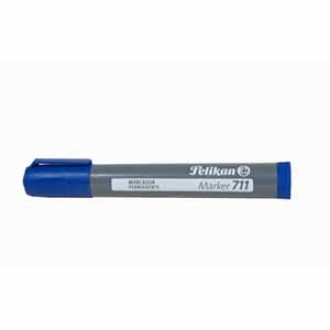 Marcador Pelikan 711 permanente punta red. azul