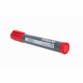 Marcador Pelikan 711 permanente punta red. rojo