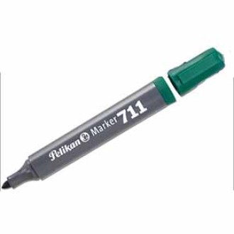 Marcador Pelikan 711 permanente punta red. verde