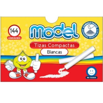 Tiza Model blancas caja x 12 unid.