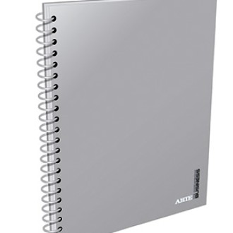 Cuaderno 29.7 Arte business tipo pvc 120 hs cuadriculado