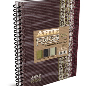 Cuaderno 29.7 Arte raices 120 hs ray