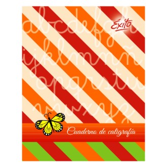 Cuaderno Exito caligrafia n°3 24hs tapa flexible