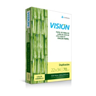 Resma Ledesma vision 70 grs. oficio amarillo