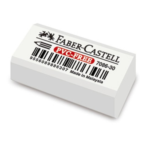 Goma Faber-Castell 7086 caja x 30 lapiz
