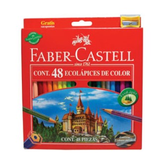 Pinturitas Faber-Castell ecolapiz x 48 largos