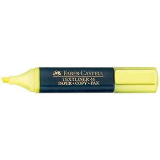 Resaltador Faber-Castell t46/48 amarillo