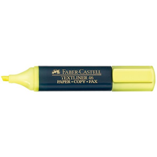 Resaltador Faber-Castell t46/48 amarillo