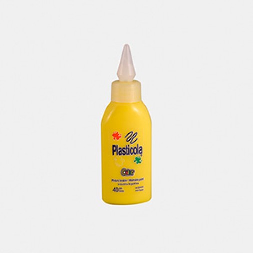 Plasticola color x 40 gs.amarillo