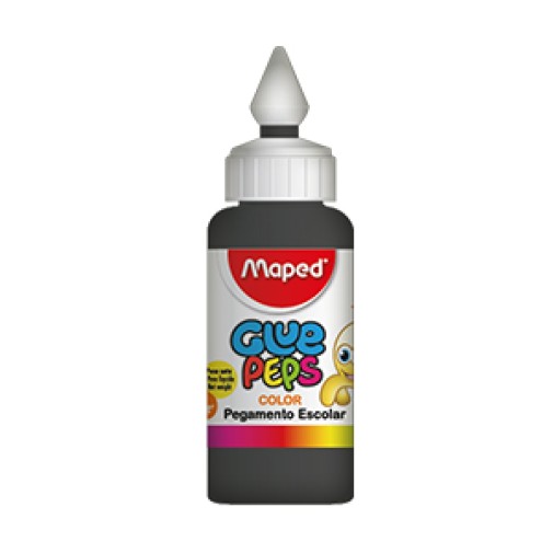 Adhesivo color Maped glue peps negro x 30 grs
