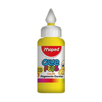 Adhesivo color Maped glue peps amarillo x 30 grs