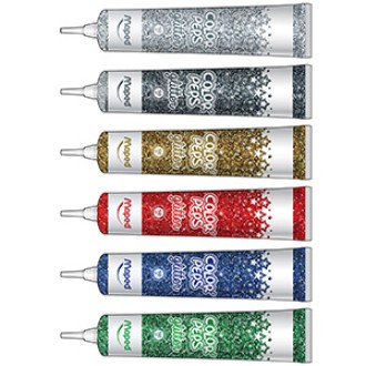 Adhesivo glitter Maped color peps verde x 50 grs.