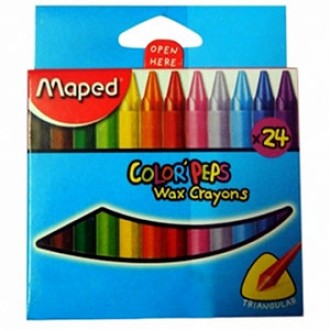 Crayones Maped colorpeps x 24