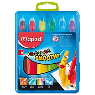 Crayones Maped gel colorpeps x 6