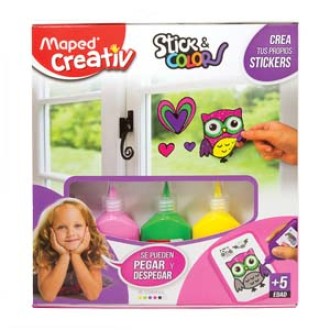 Set didactico Maped creativ stickers girls