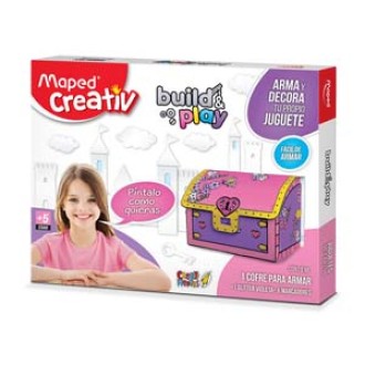 Set didactico Maped creativ buil & play cofre