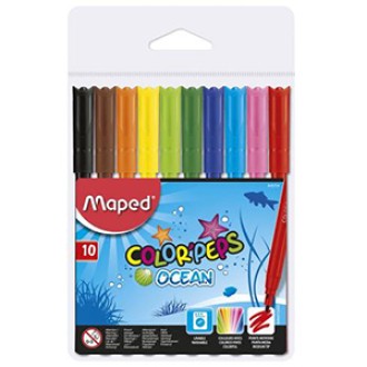 Marcador Maped ocean color´peps x 10 un