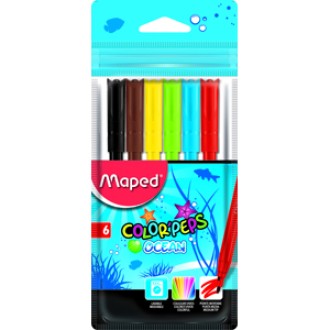 Marcador Maped ocean color´peps x 6 un