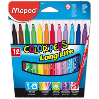 Marcador Maped long life x 12