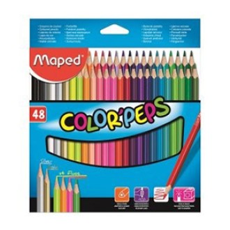 Pinturitas Maped colorpeps x 48 largos