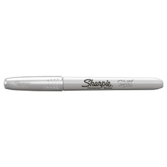 Marcador sharpie permanente metallic plata