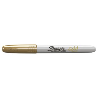 Marcador sharpie permanente metallic oro