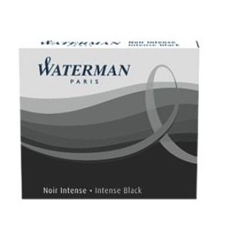 Cartucho waterman caja x 8 negro