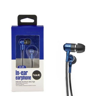 Auricular in-ear con mic para celular HAVIT h670 azul