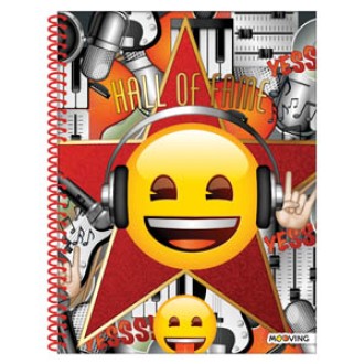 Cuaderno 29,7 emoji tapa flexible d 80 hs ray esp.